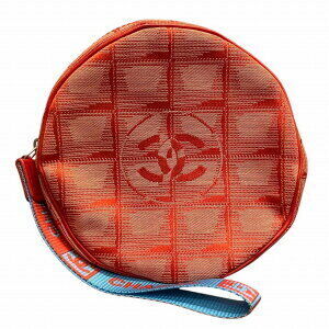 Chanel Travel Round Pouch Bag